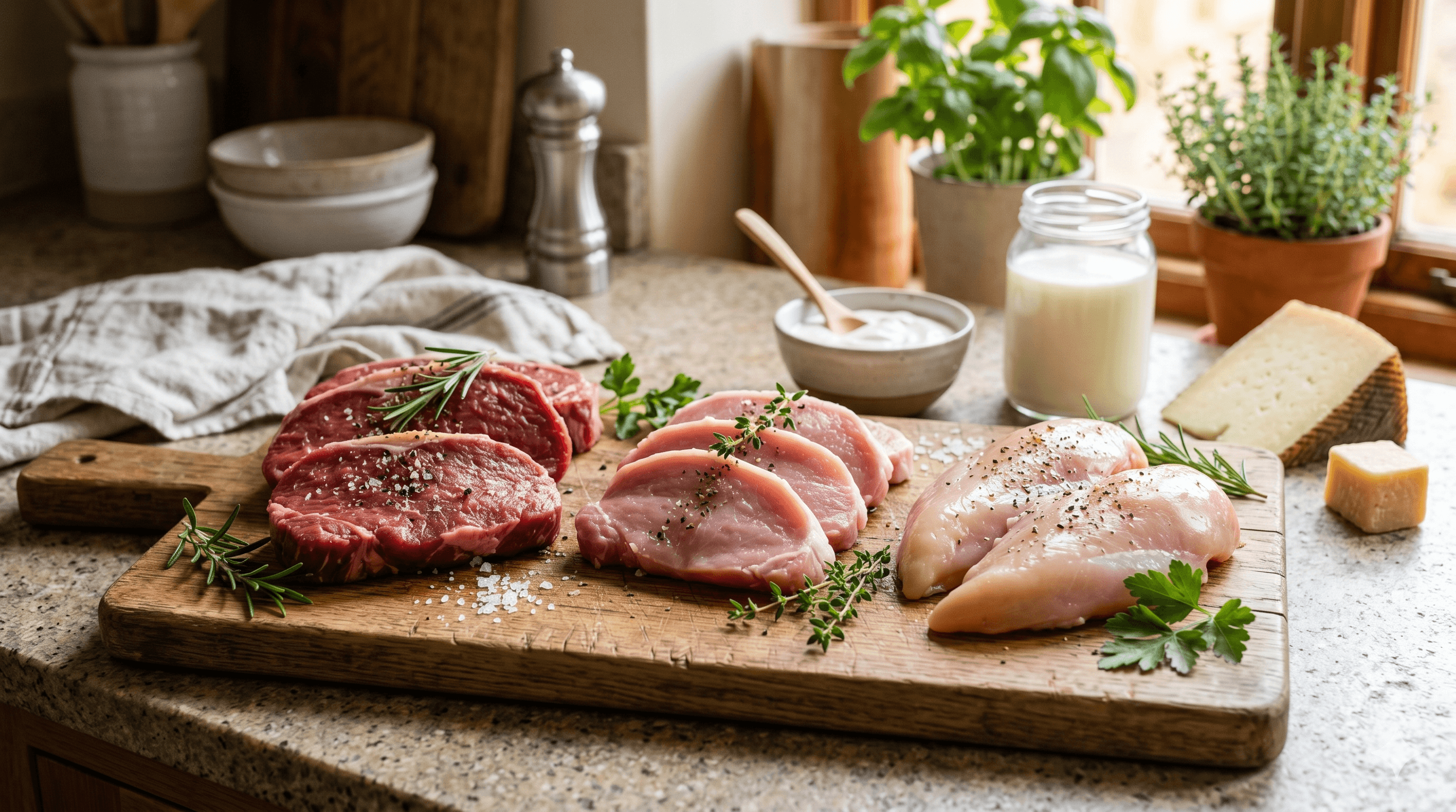 Carnes premium y charcutería